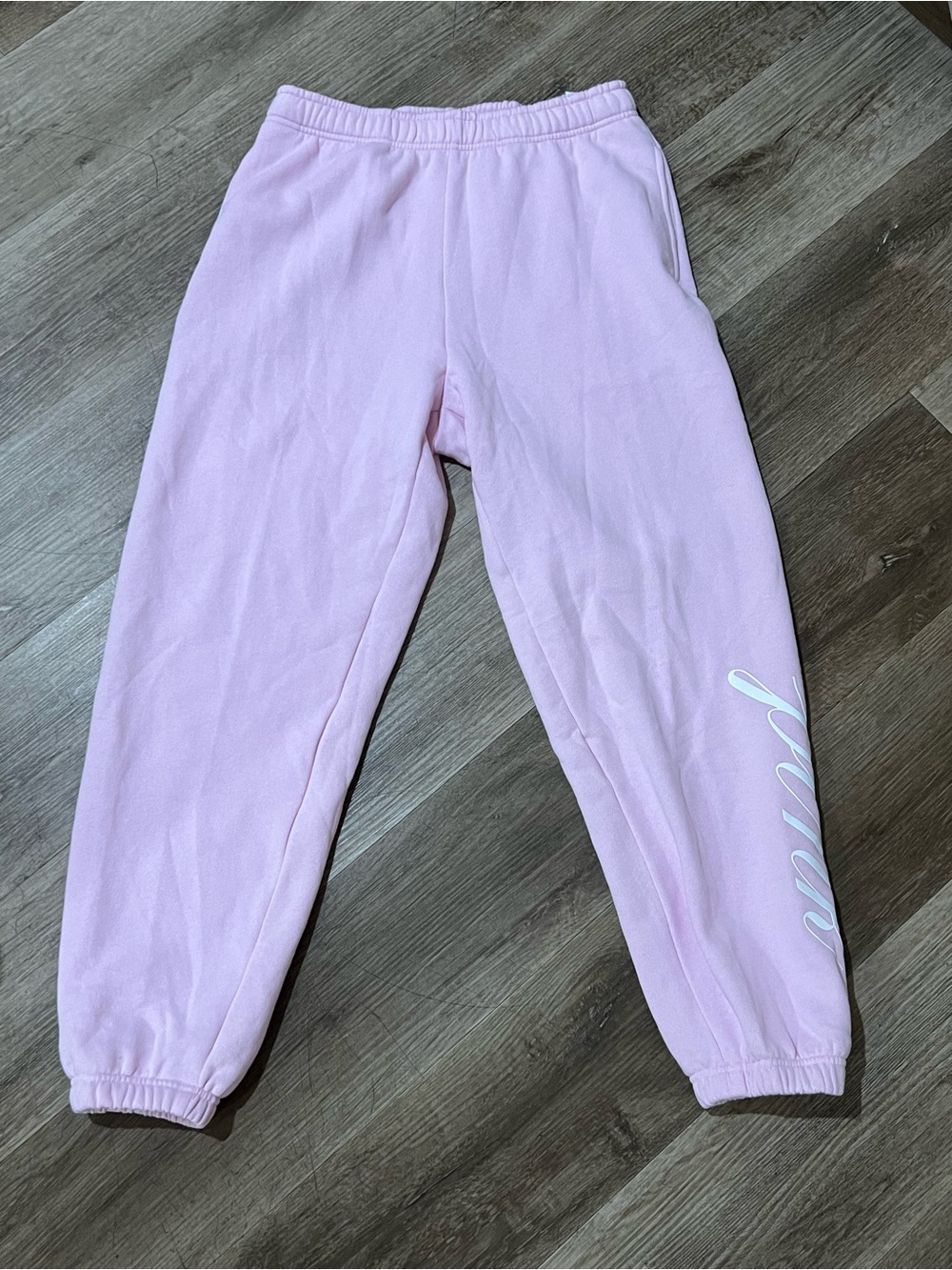 VS Pink Elastic Waist Jogger Pants